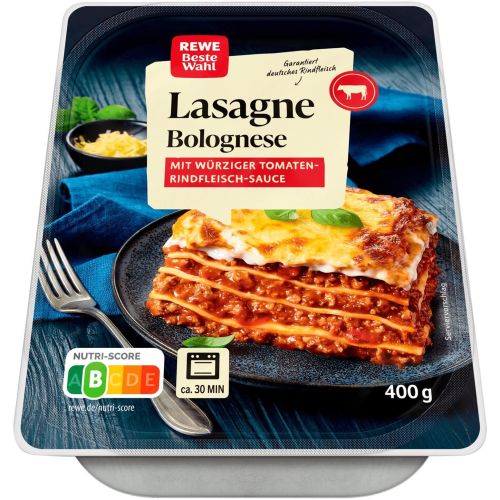 REWE лазаня болонезе (400 г)