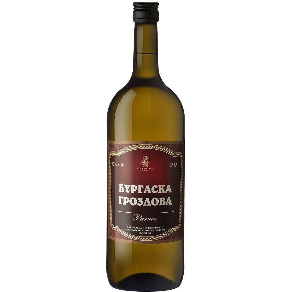 Bg Rakia Бургаска гроздова ракия на цена от 16.89 € за 1.5 л | Gladen.bg