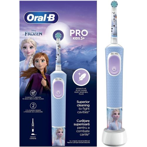 Oral-B Frozen Pro Kids 3+ електрическа четка за зъби, D103 (1 бр.)
