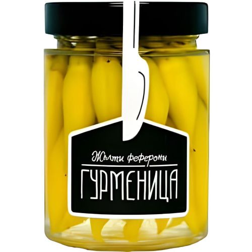 Гурменица жълти феферони (310 г)