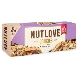 Allnutrition Nut Love бисквити с парченца шоколад, без захар (130 г)