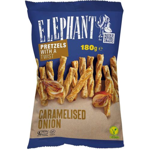 Elephant Twist прецели с карамелизиран лук (180 г)