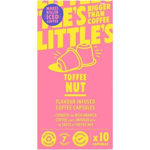 Little's кафе капсули с вкус тофи и лешник, съвсместимо с Nespresso (10 бр.)