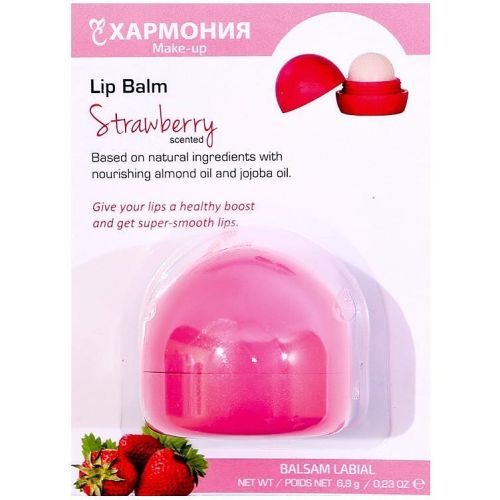 Хармония балсам за устни ягода, топче (6.9 г)