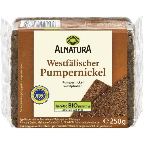 Alnatura био вестфалски ръжен хляб пумперникел (250 г)