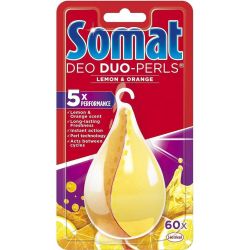 Somat ароматизатор за миялни машини лимон и портокал, 60 измивания (17 г)