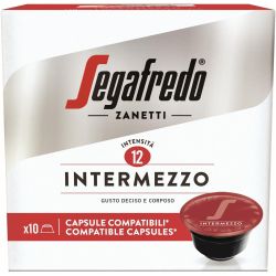 Segafredo Intermezzo кафе капсули съвместими с Dolce Gusto (10 бр.)