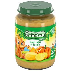 Bebelan пюре с тиква и картофи (190 г)