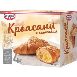 Dr. Oetker замразени кроасани с кашкавал, 4 бр. x 90 г (360 г)