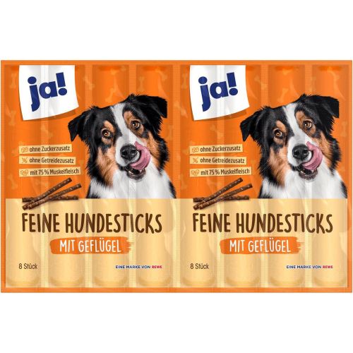 JA! стик за кучета 8 бр (88 г)