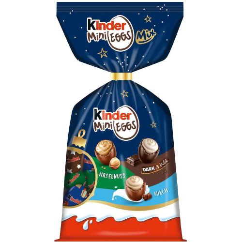 Kinder мини шоколадови яйца миск (260 г)
