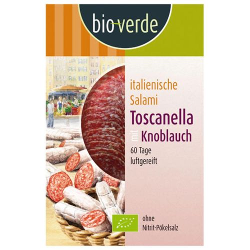 Bio Verde био италиански салам Тосканела (80 г)