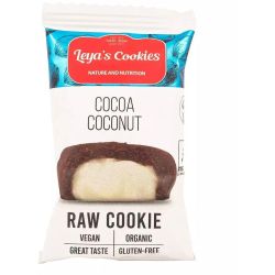 Leya's Cookies био суров десерт с какао и кокос (25 г)