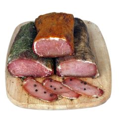 Hit Max сурово-сушено свинско филе с пиперена коричка, на килограм (1 кг)