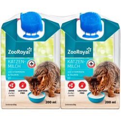 ZooRoyal мляко за котки, 2 бр. х 200 мл (400 мл)