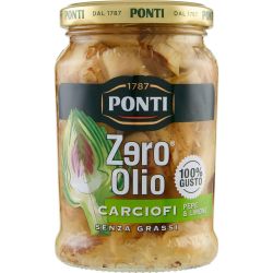Ponti Zero Olio артишок с черен пипер и лимон (300 г)