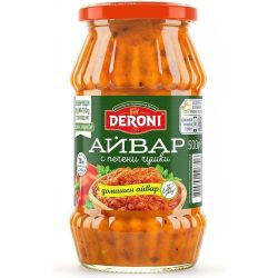 Deroni домашен айвар с печени чушки (500 г)