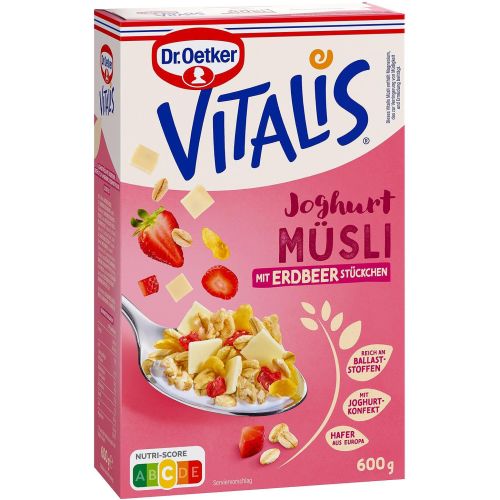 Dr. Oetker Vitalis мюсли с йогурт и ягоди (600 г)