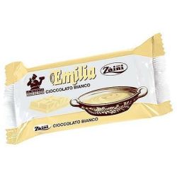 Zaini Emilia бял кувертюр (200 г)