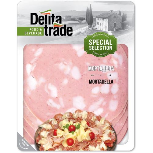Delita Trade мортадела, слайс (100 г)