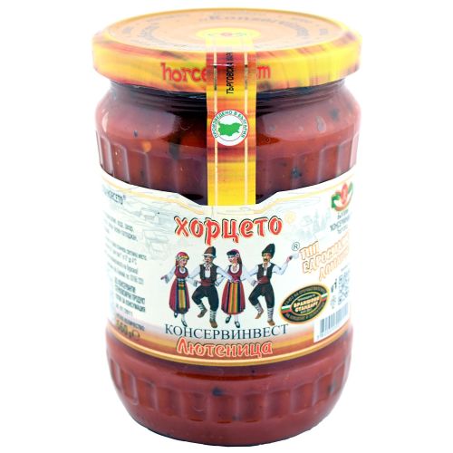 Хорцето лютеница домашна едросмляна (560 г)