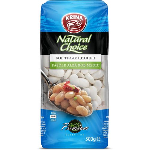 Krina Natural Choice боб традиционен (500 г)