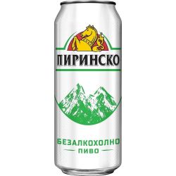 Пиринско безалкохолна бира в кен (500 мл)