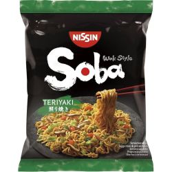 Nissin Soba Teriyaki нудъли с терияки, пакет (110 г)