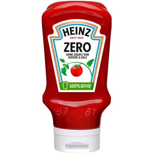 Heinz кетчуп без добавена захар и сол (400 мл)