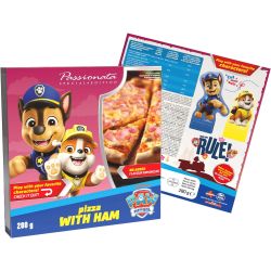 Passionata Paw Patrol замразена пица шунка (280 г)