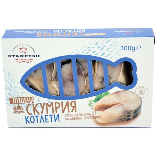 Starfish пушена скумрия котлети (300 г)