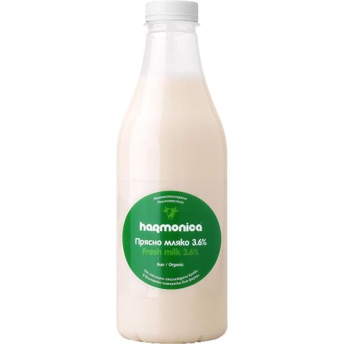 Harmonica био прясно мляко 3.6% (1 л)