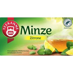 Teekanne чай мента и лимон, 20 бр. х 1.5 г (30 г)