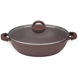 Muhler Mia тенджера, плитка 4.3 л, 32 см х 7.5 см, MR-3275M (1 бр.)