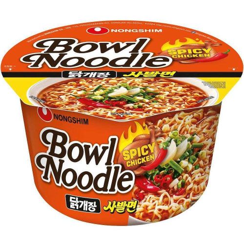 Nongshim нудъл супа пиле, купа (100 г)