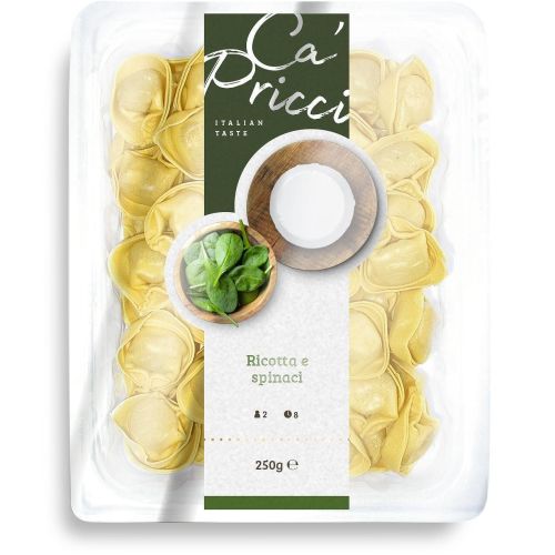 Ca Pricci тортелини с рикота и спанак (250 г)