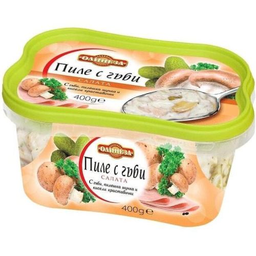 Олинеза салата пиле с гъби (400 г)