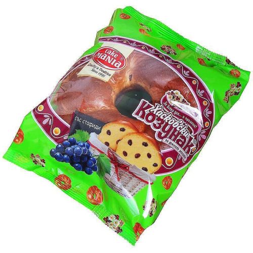 Cake Mania хасковски козунак със стафиди (400 г)