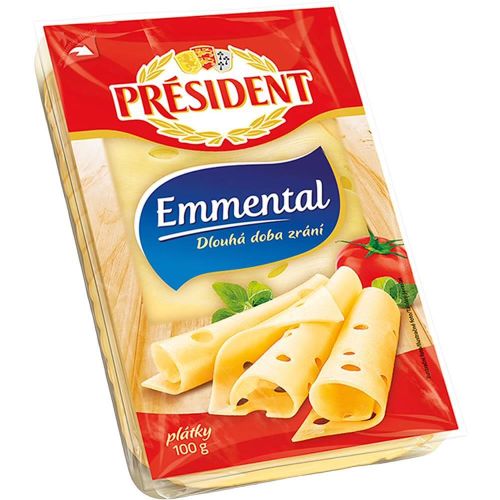 President сирене ементал слайс (100 г)