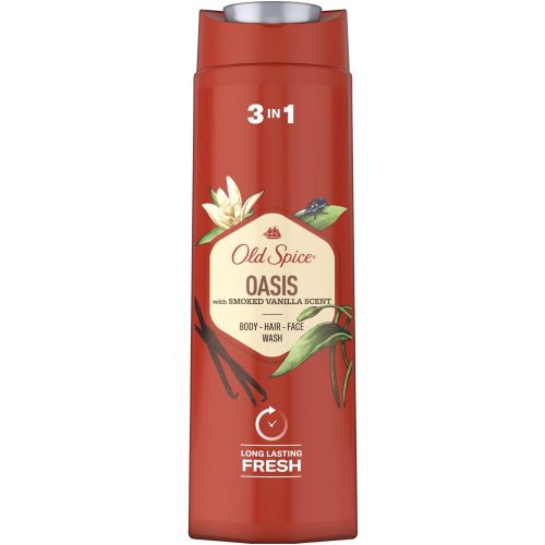 Old Spice Oasis душ гел за коса и тяло (400 мл)