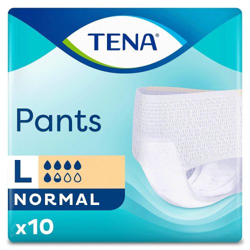 Tena Pants Normal еднократно бельо за възрастни, размер L (10 бр.)