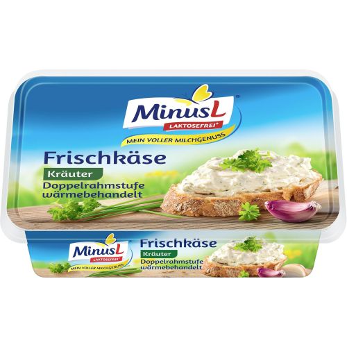 MinusL крема сирене с билки, без лактоза (200 г)