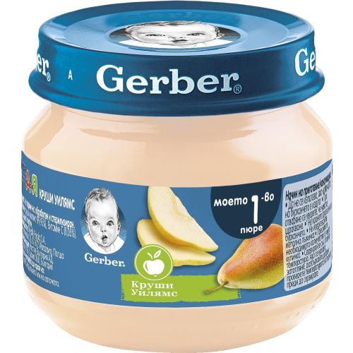 Gerber пюре от круши Уилямс (80 г)