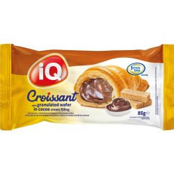 IQ кроасан с вафла и какаов крем (85 г)