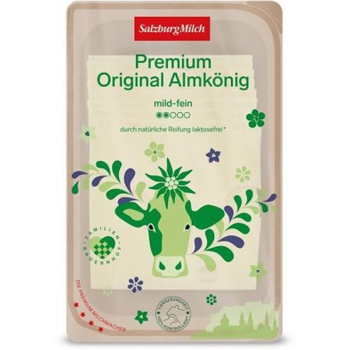SalzburgMilch Almkonig био алпийско сирене без лактоза 45% (125 г)