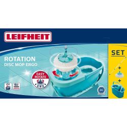 Leifheit Rotation Disc Mop Ergo комплект за почистване, 6 л (1 бр.)