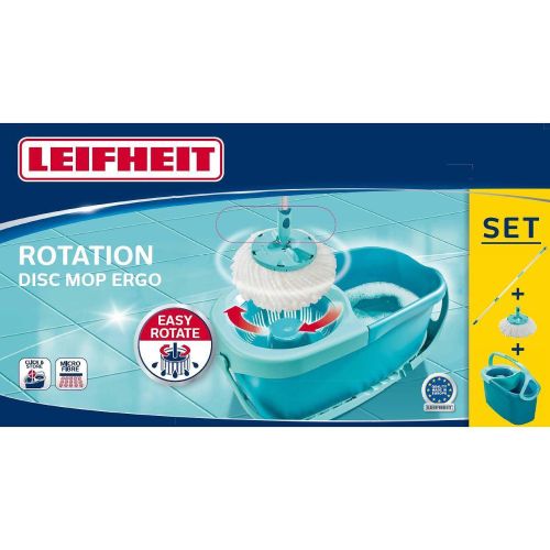 Leifheit Rotation Disc Mop Ergo комплект за почистване, 6 л (1 бр.)