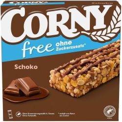 Corny шоколад, без захар, 6 бр. х 20 г (120 г)