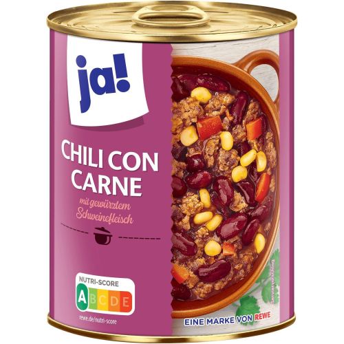 Ja! Чили кон карне, консерва (800 г)