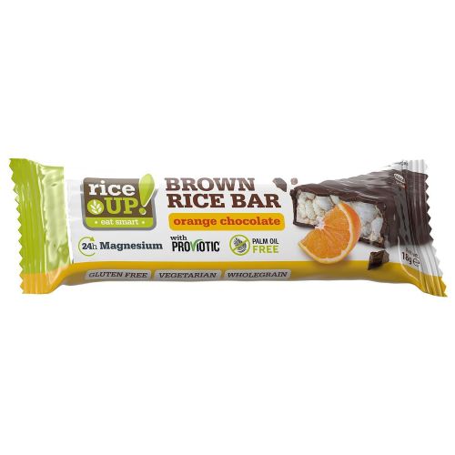 Rice Up шоколадово барче с портокал (18 г)